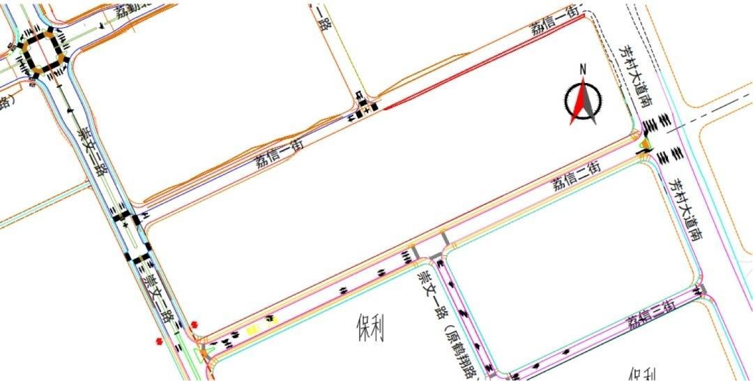 ?荔信二街崇文一路-芳村大道南本月18日24时开通运行